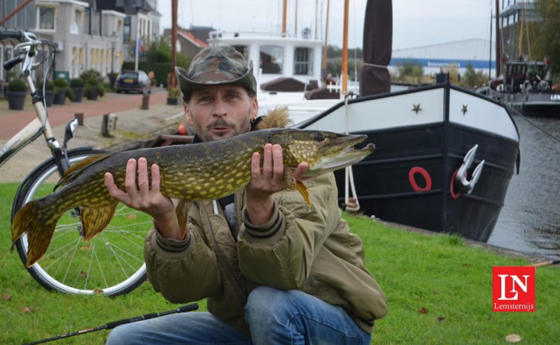 Veel snoek in De Rien