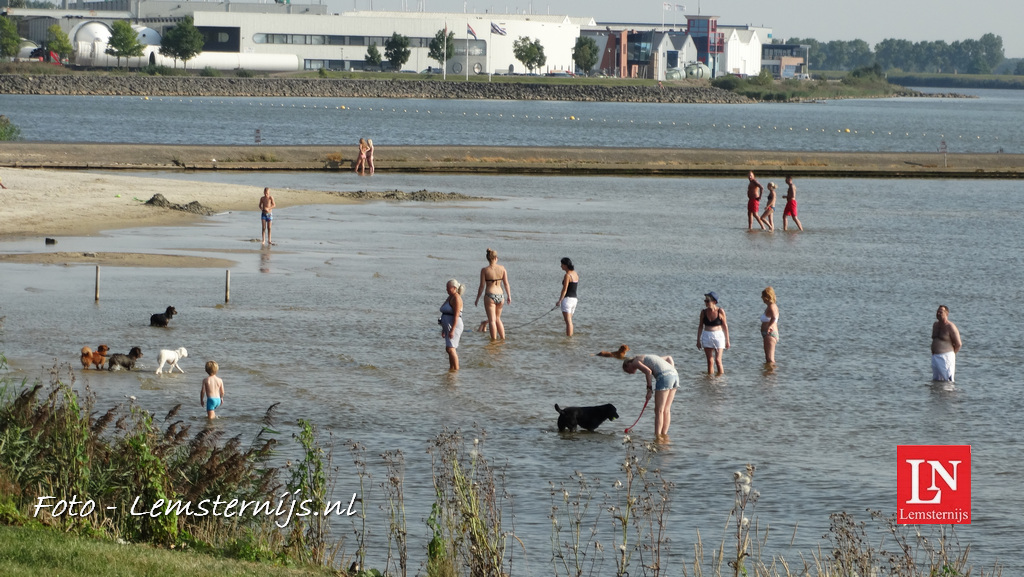 Blauwalg Lemster strand opgeheven