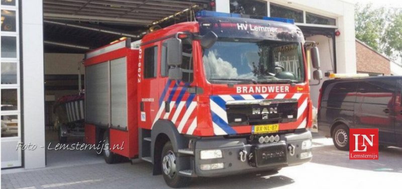 Kinderen tijdens Sint Maarten welkom bij de brandweer