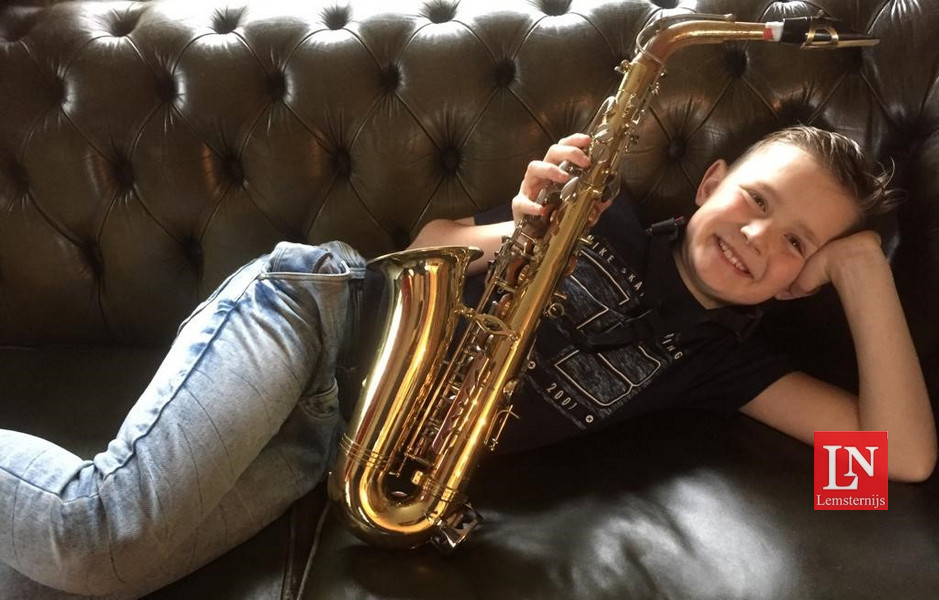 De grote passie van Mart is z’n saxofoon