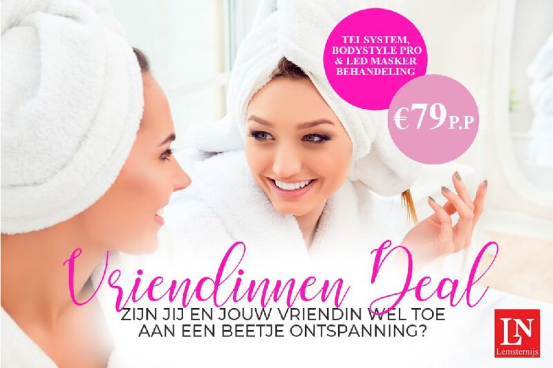 Vriendinnen Deal bij Salon Shine XL