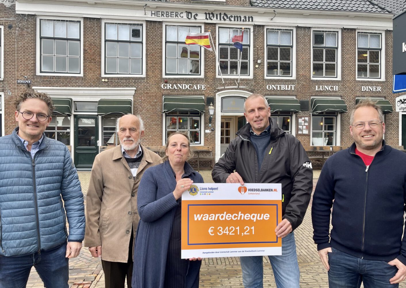 Winteractie Lionsclub voor Voedselbank