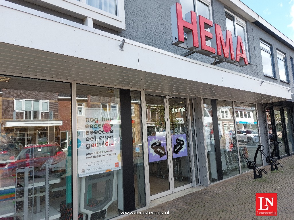 HEMA Lemmer wordt vernieuwd