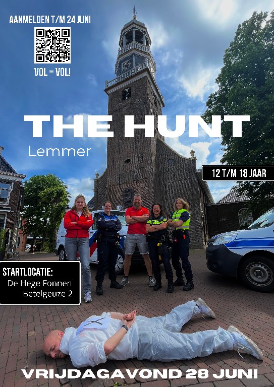 28 juni: Doe je mee met The Hunt in Lemmer?