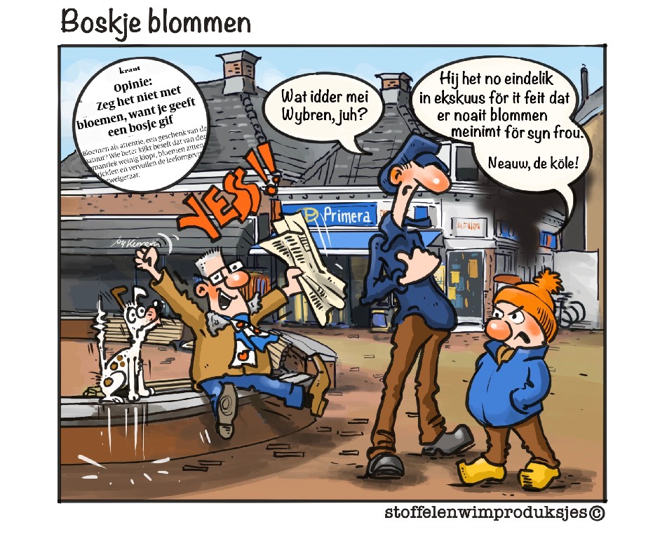 Boskje blommen