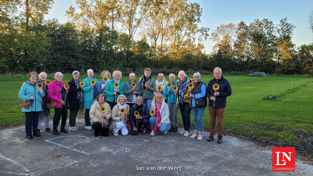 Vrijwilligers Zonnebloem zelf even op pad