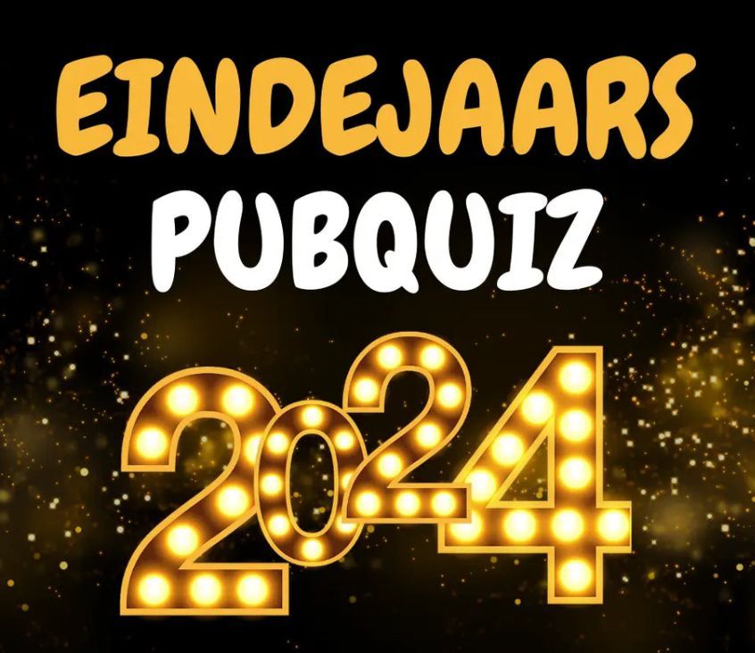 23 december: Eindejaarsquiz 2024 bij De Brekken