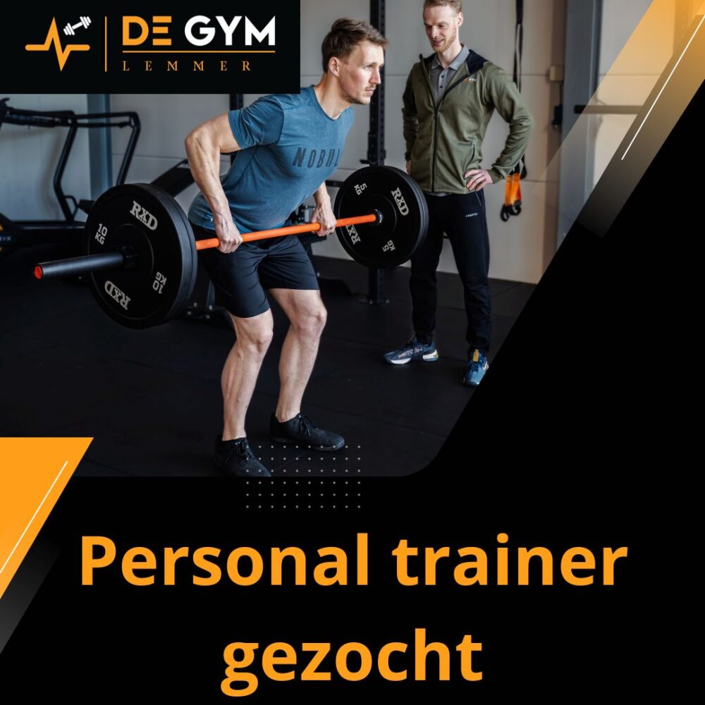 Vacature: Personal Trainer/Groepsinstructeur bij De Gym Lemmer!