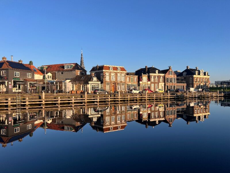 Prachtige foto binnenhaven Lemmer van Sasja Coehoorn