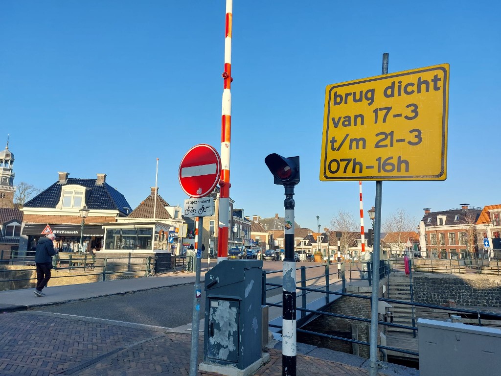 Blokjesbrug dicht vanaf 17 maart