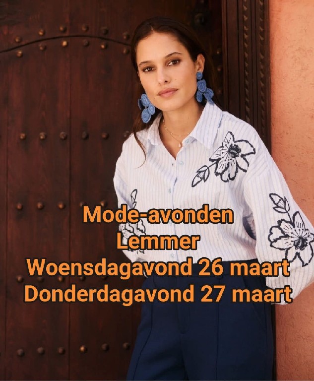 25 en 26 maart: Mode-avonden Lemmer bij Viva La Diva